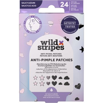 WILD Stripes Anti-Pimple Patches Holo Clear 24 db