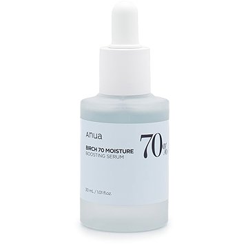 ANUA Birch 70% Moisture Boosting Serum Szérum nyírfakivonattal, 30 ml
