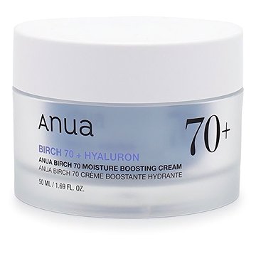 ANUA Birch 70 Moisture Boosting Cream Nyírfanedv tartalmú hidratáló krém, 50 ml
