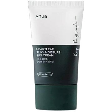 ANUA Heartleaf Silky Moisture Sun Cream SPF50+ 50 ml