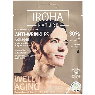IROHA NATURE Kollagén, nyakra és arcra, ránctalanító