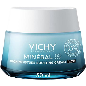 VICHY MINERAL89 100H parfüm nélkül, 50 ml
