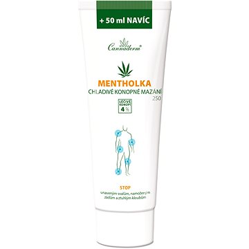 Cannaderm MENTHOLKA hűsítő krém 250 ml