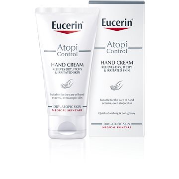 EUCERIN AtopiControl kézkrém, 75 ml