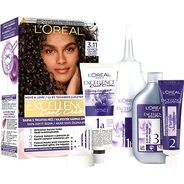 L'ORÉAL PARIS Excellence Cool Creme 3.11 Extra hamvas sötétbarna