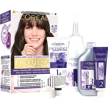 L'ORÉAL PARIS Excellence Cool Creme 4.11 Extra hamvas barna