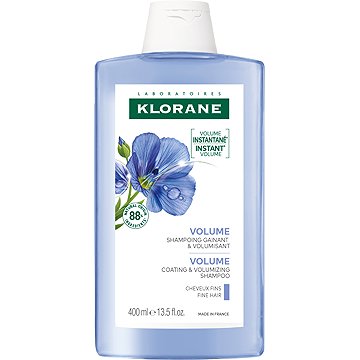 KLORANE Volume sampon Len kivonattal 400 ml
