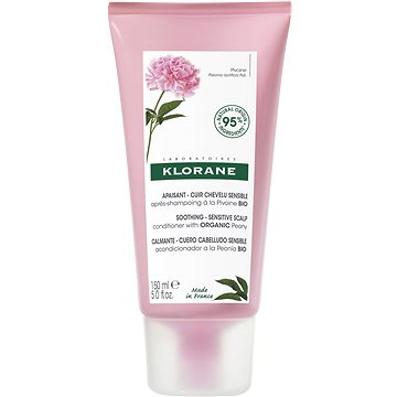 KLORANE Nyugtató hajbalzsam BIO bazsarózsával 150 ml