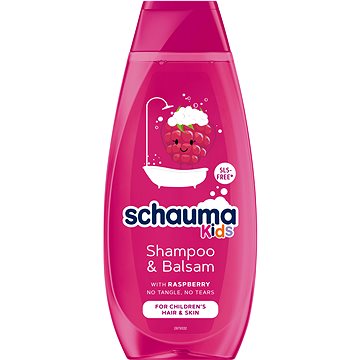 SCHAUMA KIDS Raspberry sampon és hajbalzsam, 400 ml