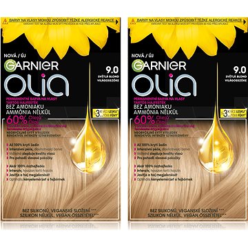 GARNIER Olia 9.0 világos szőke 2 × 174 ml