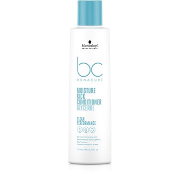 SCHWARZKOPF Professional BC Bonacure Clean Balance Moisture Kick Hajbalzsam 200 ml