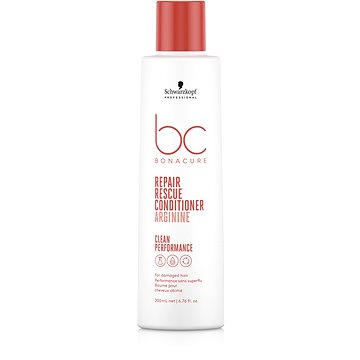 SCHWARZKOPF Professional BC Bonacure Clean Balance Repair Rescue Hajbalzsam 200 ml