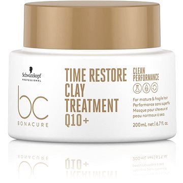 SCHWARZKOPF Professional BC Bonacure Clean Balance Time Restore Agyagos kúra 200 ml
