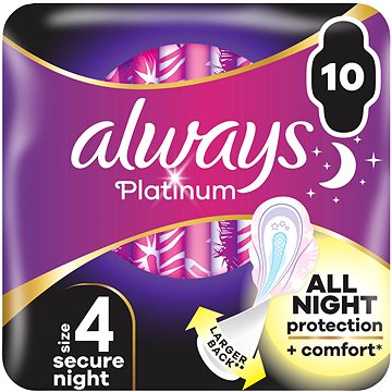 ALWAYS Platinum Secure Night 10 db