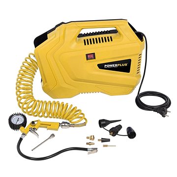POWX1706 - Kompresszor 1100W plus 11 db olajmentes tartozék