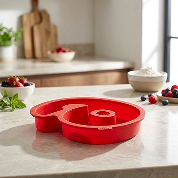 Lékué Number Mould Szilikon 6-os szám alakú torta sütőforma