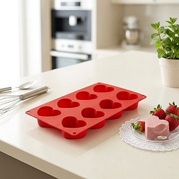 LEKUE Szilikon szív alak, Lékué Heart Mould