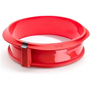 Lékué tortaforma tányérral, csatos 23 cm