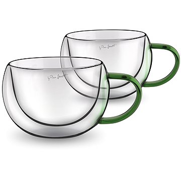 Lamart Thermo pohár LT9112 VASO Set Cappuccino 270 ml 2 db zöld
