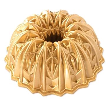 NordicWare Crystal 10 Cup arany kuglóf forma