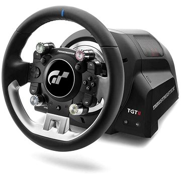 Thrustmaster T-GT II PACK, kormánykerék + alpa (pedálok nélkül) PC-khez és PS5, PS4 konzolokhoz
