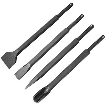 EXTOL Vésőkészlet SDS PLUS, 4 db