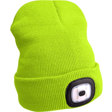 EXTOL LIGHT 4x45lm homloklámpával, USB töltés, fluoreszkáló sárga, 43194