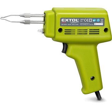 EXTOL CRAFT transzformátoros forrasztópisztoly, 100W, 9920