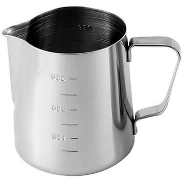 APT Rozsdamentes acél tejeskanna mérőskálával, 350 ml