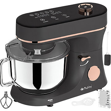 Ruhhy 25727 Konyhai robotgép, 6,2 l, 2000 W, melegítés funkció, fekete
