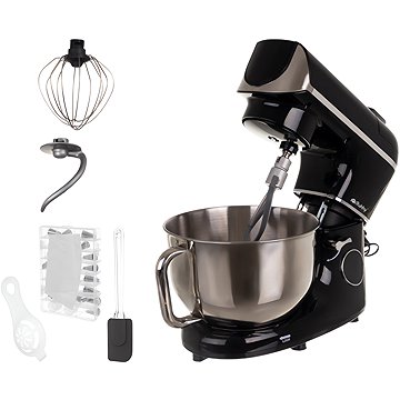 Ruhhy 25729 Konyhai robotgép, 5,5 l, 2000 W, melegítés funkció, mérleggel, fekete