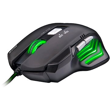 C-TECH GM-01G Akantha - zöld háttérvilágítás