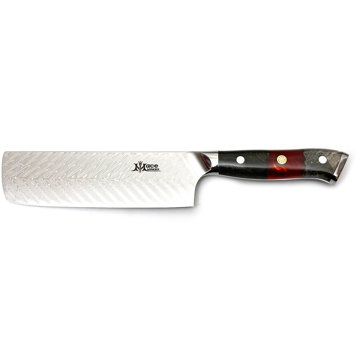 MaceMaker RED SNAPPER NAKIRI SanMai damaszkuszi konyhakés