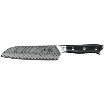 MaceMaker ELEGANTE SANTOKU SanMai damaszkuszi konyhakés