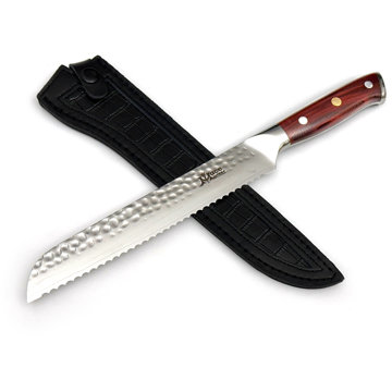 MaceMaker HAILSTORM BREAD KNIFE SanMai damaszkuszi kenyérvágó kés