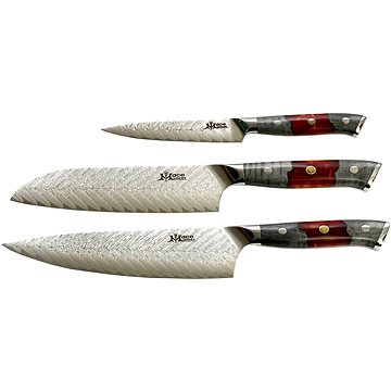 MaceMaker Red Snapper SanMai késkészlet, 3 db