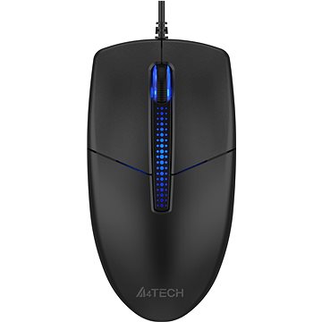 A4tech N-530S, USB, fekete