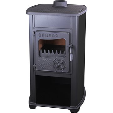 Thalia Bella ECO antracit 5,4 kW, füstcső 120 mm