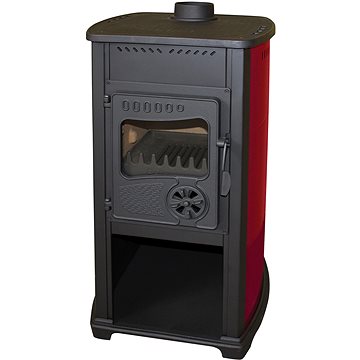 Thalia Bella ECO, bordó 5,4 kW, 120 mm füstcső