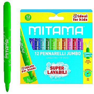 MITAMA Jumbo, mosható, 5 mm, 12 db