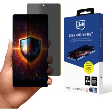 3MK Silky Matt Privacy Samsung Galaxy S25 Ultra védőfólia