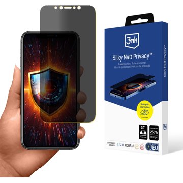 3MK Silky Matt Privacy Apple iPhone 11 Pro védőfólia