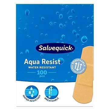SALVEQUICK Vízálló tapasz - nagy, 100 db