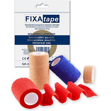 FIXAtape STRETCH 5,0 cm×450 cm - önrögzítő, elasztikus (többszínű)