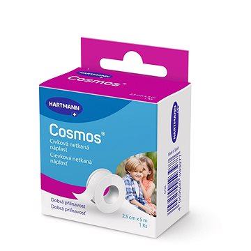COSMOS ragtapasz tekercsben kötések és kötszerek rögzítésére 2,5 cm × 5 m