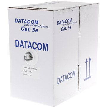 Datacom, sodort, CAT5E, FTP, 305 m/doboz - Hálózati kábel