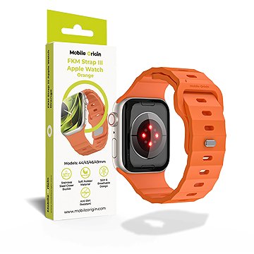Mobile Origin Strap III Apple Watch 44 / 45 / 46 / 49mm - Orange