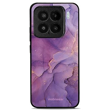 Mobiwear Glossy Xiaomi 15 fényes tok - lila márvány