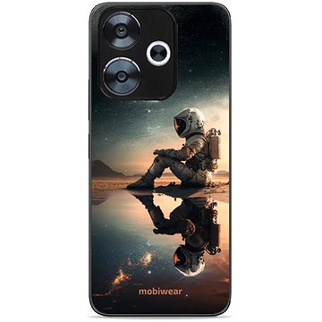 Mobiwear G003G Glossy Xiaomi Redmi 13 űrhajós mintás fényes tok