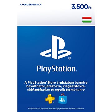 PlayStation Store - 3500 Ft kredit - HU Digital